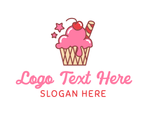 Sweets - Ice Cream Sundae logo design