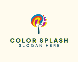 Painting - Paint Brush Painting logo design