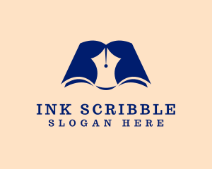 Article - Pen Writer Book logo design