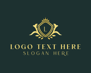 Leaves - Royal Crown Boutique logo design