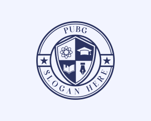 Toga Cap - University Scribe Academy logo design
