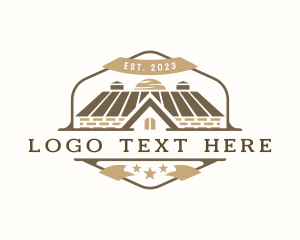 Home - Home Builder Roofing logo design