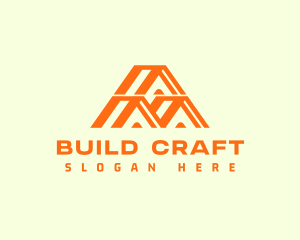 Roofing Home Construction logo design