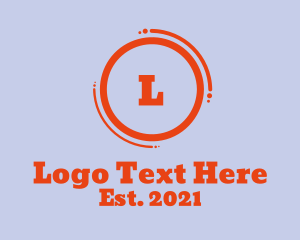 Bold - Orange Bold Letter logo design
