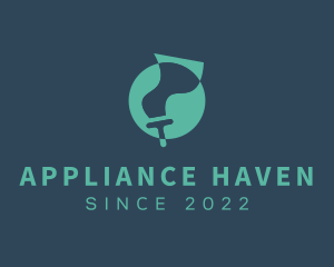 Housekeeper Vacuum Appliance logo design