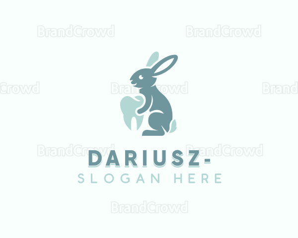 Dentist Rabbit Pediatric Logo