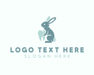 Dental Clinic - Dentist Rabbit Pediatric logo design
