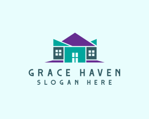 Village - Housing Property Realtor logo design