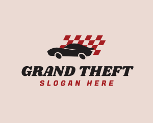 Garage - Automotive Race Car logo design