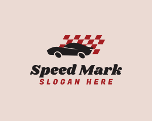 Automotive Race Car logo design