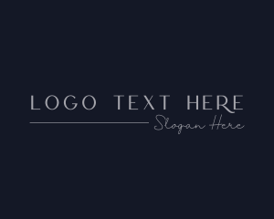 Script - Deluxe Elegant Brand logo design