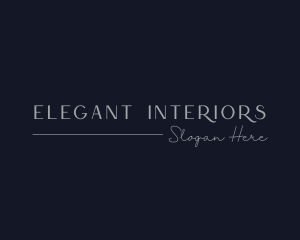 Deluxe Elegant Brand logo design