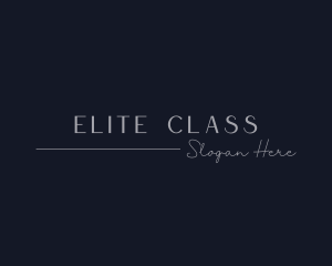 Deluxe Elegant Brand logo design