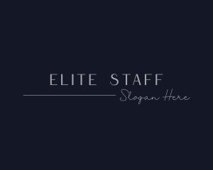 Deluxe Elegant Brand logo design