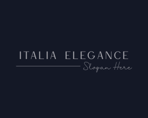 Deluxe Elegant Brand logo design