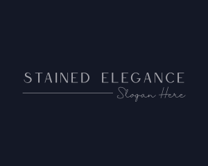 Deluxe Elegant Brand logo design