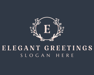 Floral Salon Boutique logo design