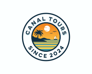 Island Travel Tour logo design