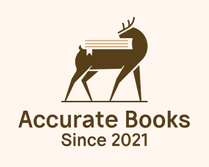 Deer Book Study logo design