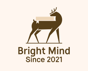 Deer Book Study logo design