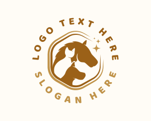 Horse - Vet Domestic Animal logo design