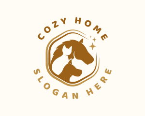 Vet Domestic Animal logo design