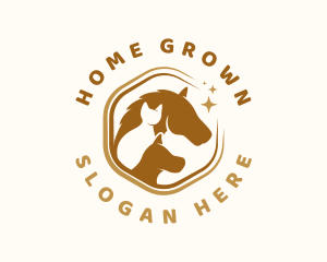 Domestic - Vet Domestic Animal logo design