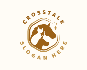 Horse - Vet Domestic Animal logo design