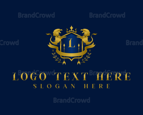 Lion Royalty Luxury Logo