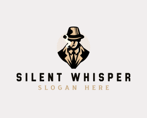 Anonymous Spy Detective logo design