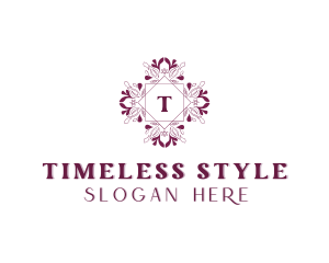 Floral Styling Event logo design