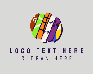 Spiral - Colorful Ball Sport logo design