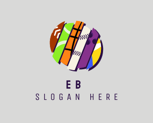 Colorful Ball Sport Logo