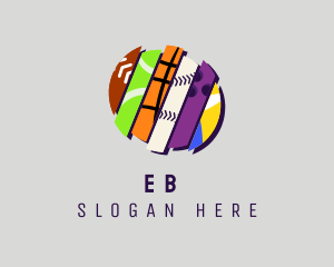 Bowling - Colorful Ball Sport logo design