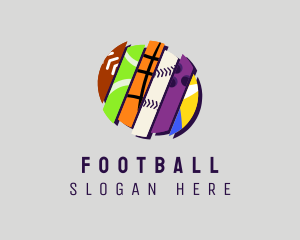 Trainer - Colorful Ball Sport logo design