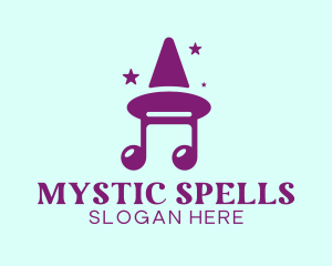 Witch - Musical Magic Show logo design