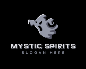 Spooky Ghost Spirit logo design