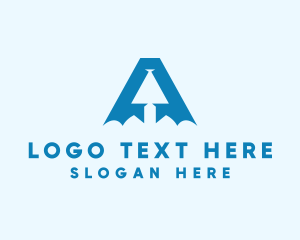 Online Shopping - Business Arrow Firm Letter A logo design