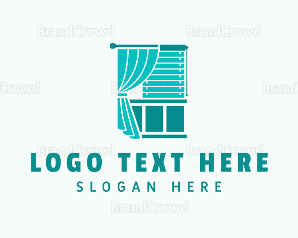 Curtain Window Blinds Logo