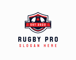 Rugby - Rugby Star Sports logo design