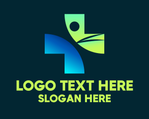 Help - Health Cross Human Care logo design