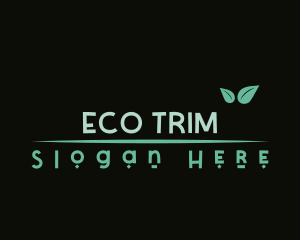 Eco Natural Leaf logo design