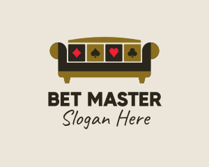 Betting - Casino Poker Couch logo design