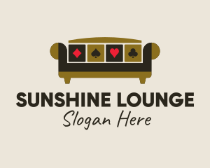 Casino Poker Couch logo design