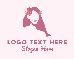 Facial - Natural Wellness Lady logo design