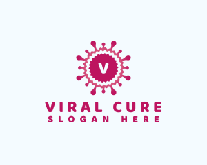 Disease - Virus Infection Disease logo design