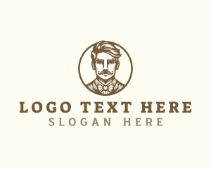 Suit - Elegant Gentleman Attire logo design