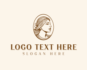 Stylist - Fashion Woman Hairdresser logo design