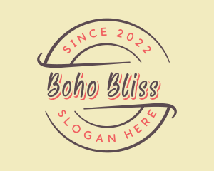 Fancy Retro Business logo design