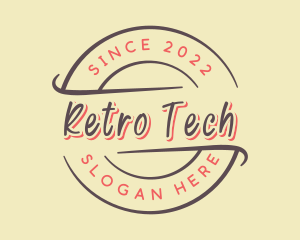 Fancy Retro Business logo design